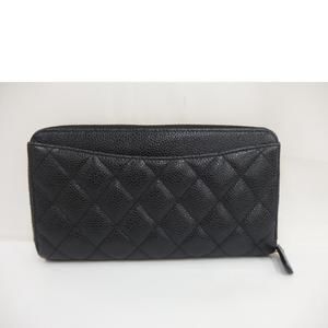 Chanel Case Bag Coin Round Matelasse Black